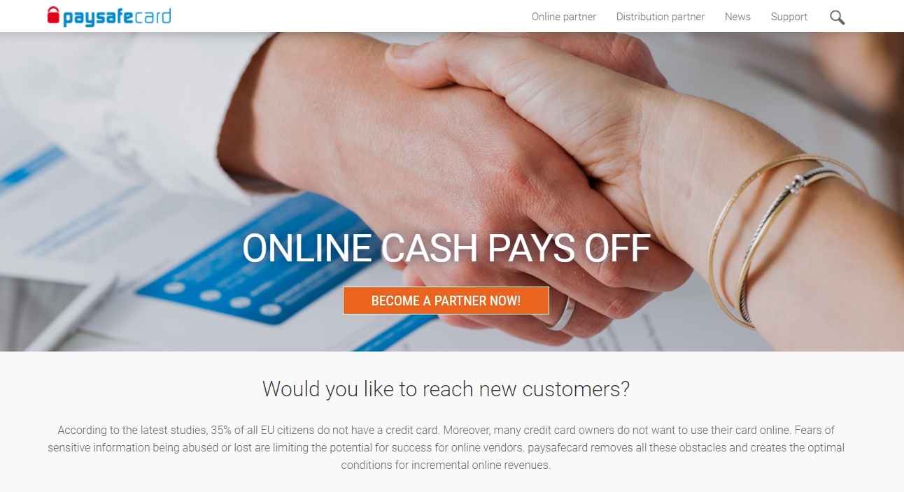Paysafecard Casino Partner
