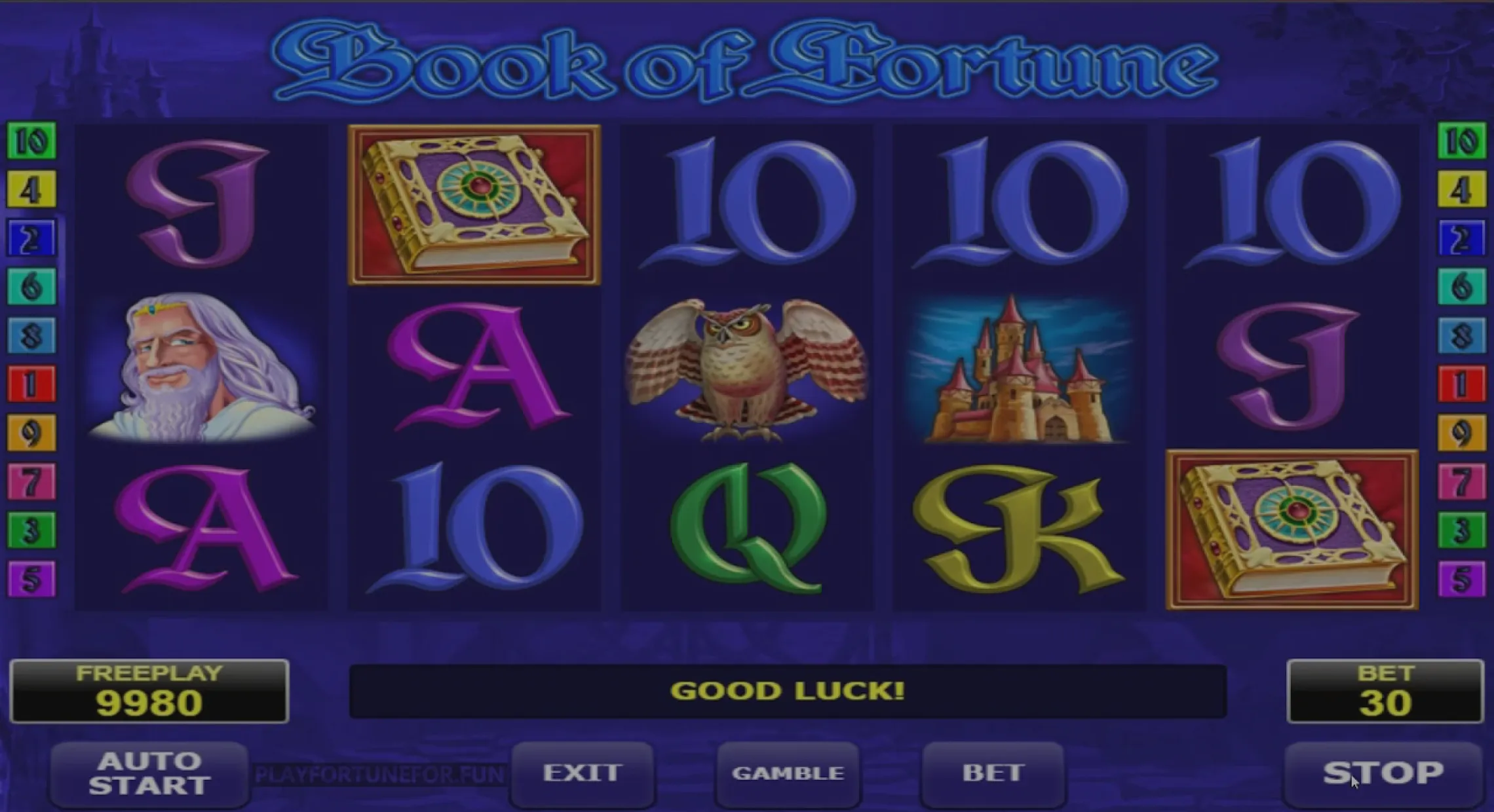 Book Of Fortune2X