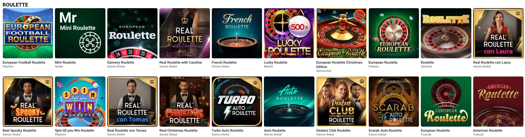20Bet Casino Online Roulette