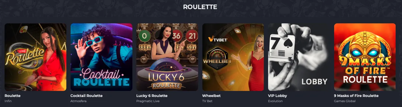 Roulette Games Online Rollingslots