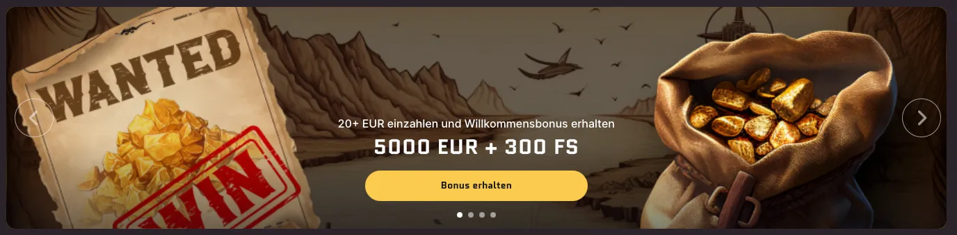 Wanted Win Casino im Test von Gold-Chip.at