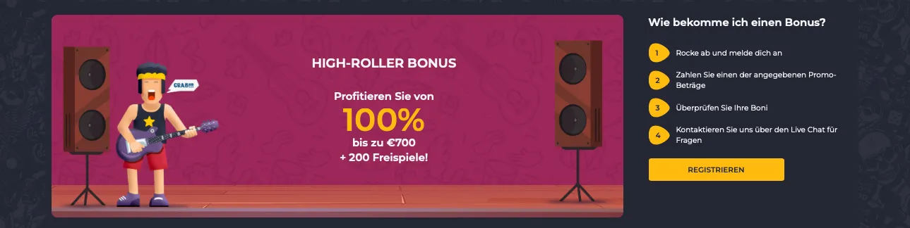 Rolling Slots Casino Online Bonus