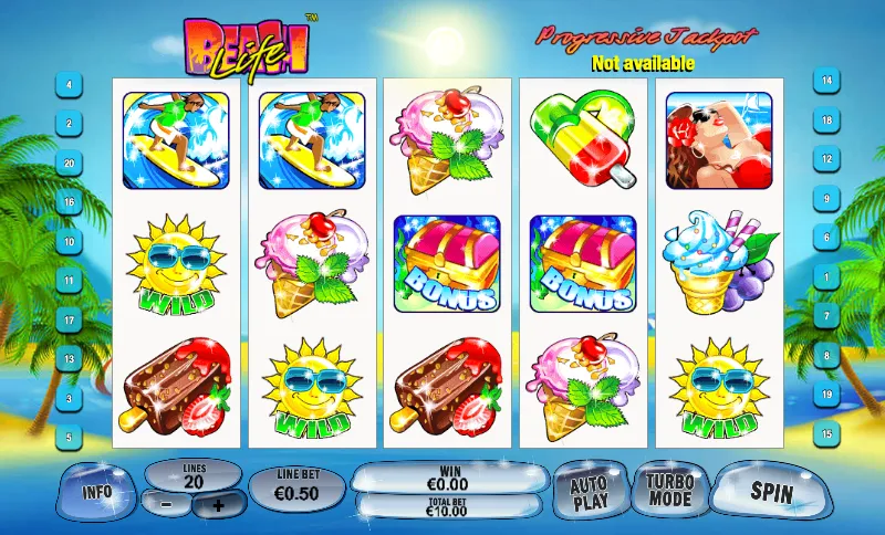 Beach Life Playtech Slot für australische Casinos