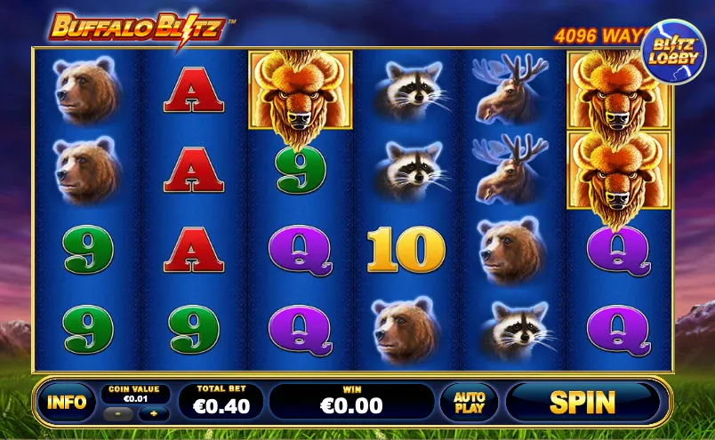 Buffalo Blitz Playtech Slot für australische Casinos