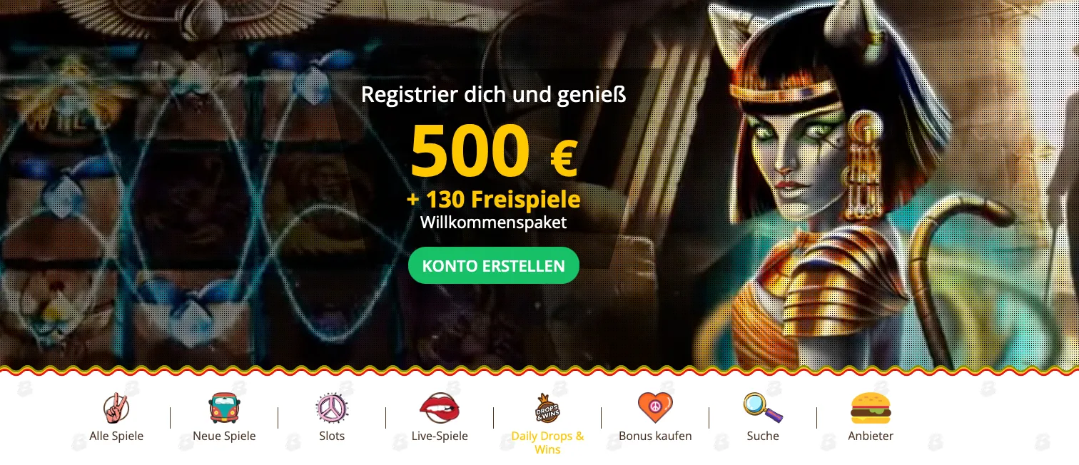 Überblick über Bob Casino - Gold-Chip Experte