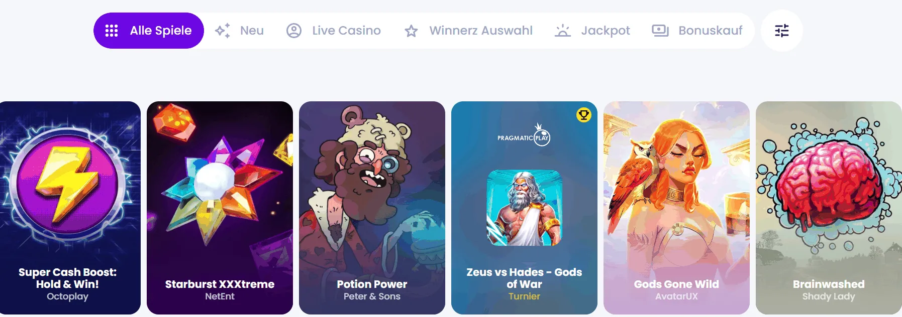 Winnerz Casino Top Spiele Winnerz Casino Spielauswahl